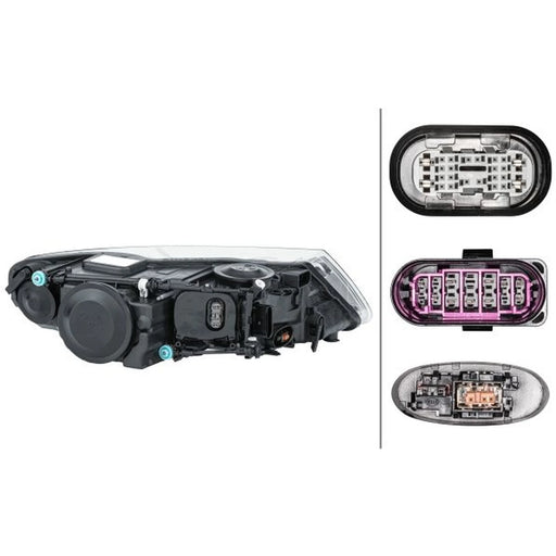 Hella Headlight Headlamp P21W Left 1ZS 009 452-131
