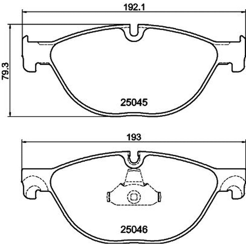DON Front Brake Pad Set PCP1977