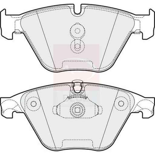 Apec Front Brake Pad Set PD3814