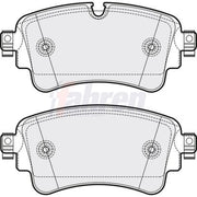 Fahren Rear Brake Pad Set fits Audi A4 Allroad B9 2016-2020 2.0 3.0