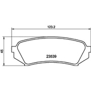 Mintex Rear Brake Pad Set MDB1905