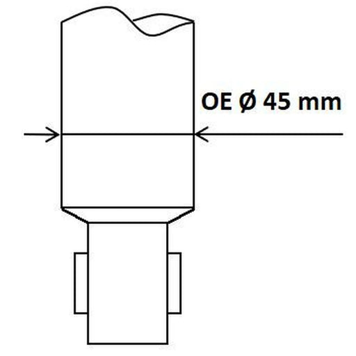 KYB Shock Absorber Damper Strut Rear 3418018