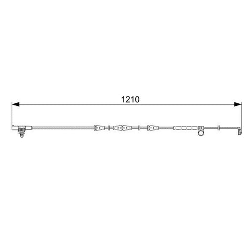 Bosch Brake Pad Wear Sensor Front 1 987 473 054