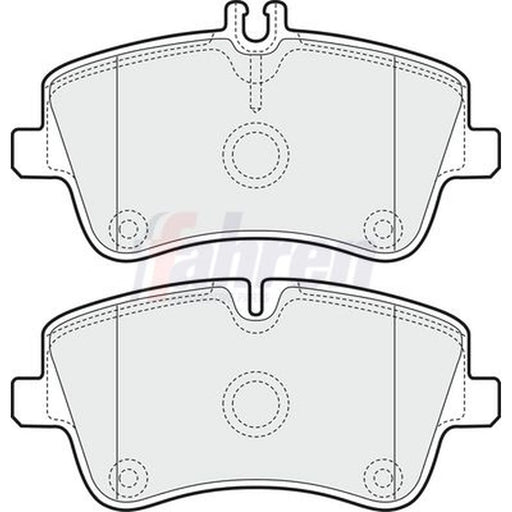 Fahren Front Brake Pad Set FBP3049