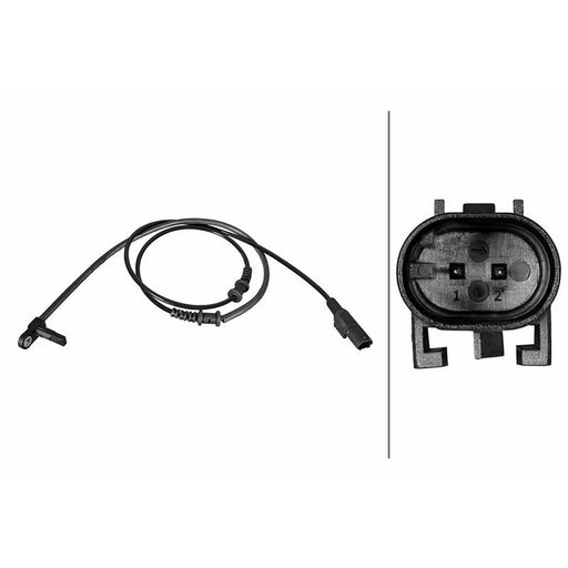 Hella ABS Wheel Speed Sensor Front 6PU 358 216-281