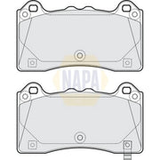 NAPA Front Brake Pad Set NBP1904