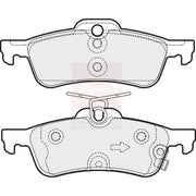 Apec Rear Brake Pad Set PD3372