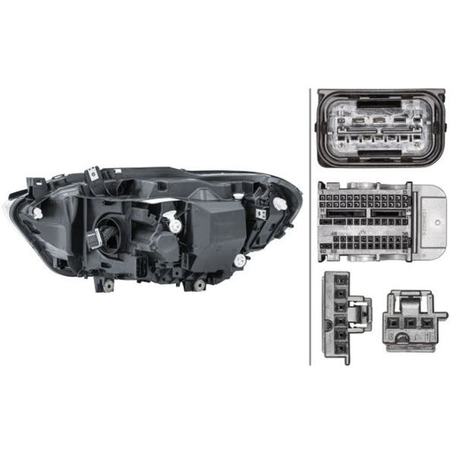 Hella Headlight Headlamp LED Right 1EX 011 930-421