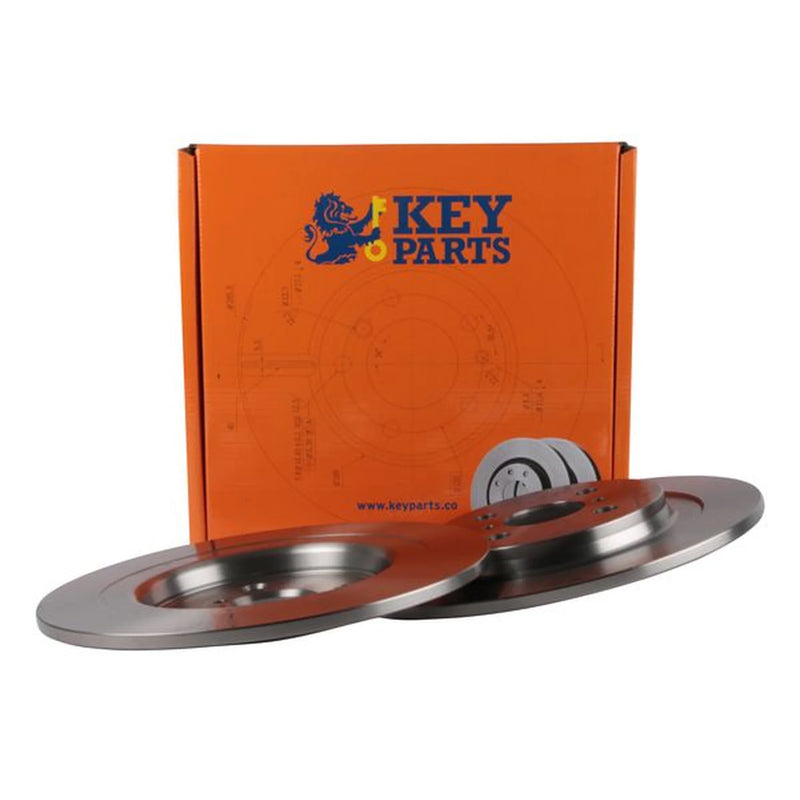 Key Parts 2 x Rear Brake Discs KBD4601-x2