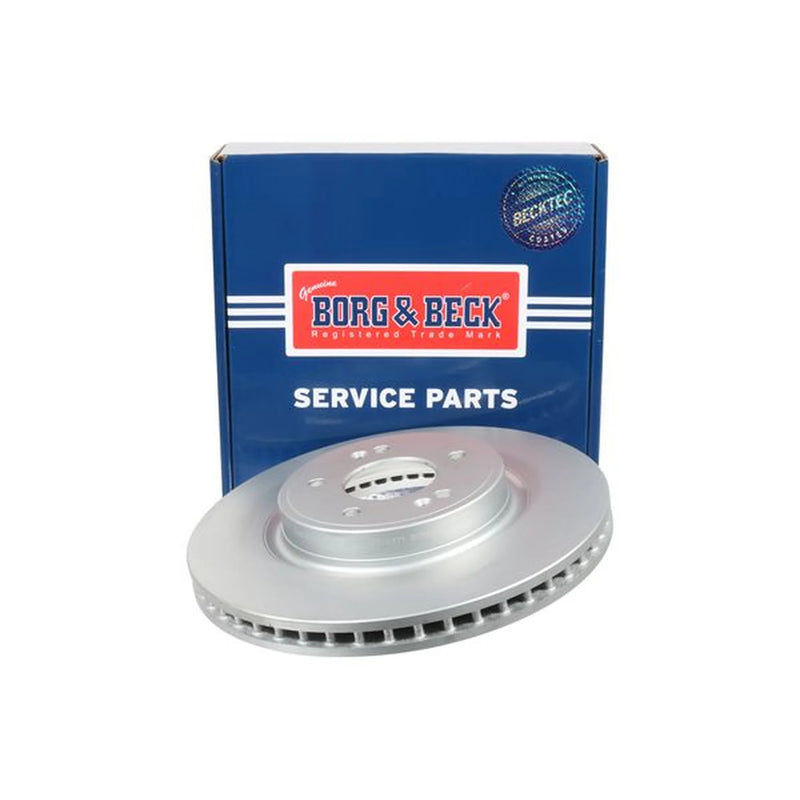 Borg & Beck 2 x Vented Front Brake Discs BBD6257S-x2