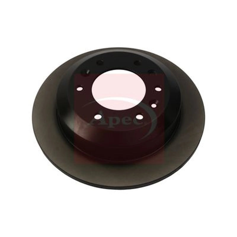 Apec 2 x Solid Rear Brake Discs DSK2564