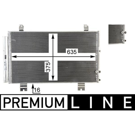 Mahle Air Conditioning Condenser AC 69 000P