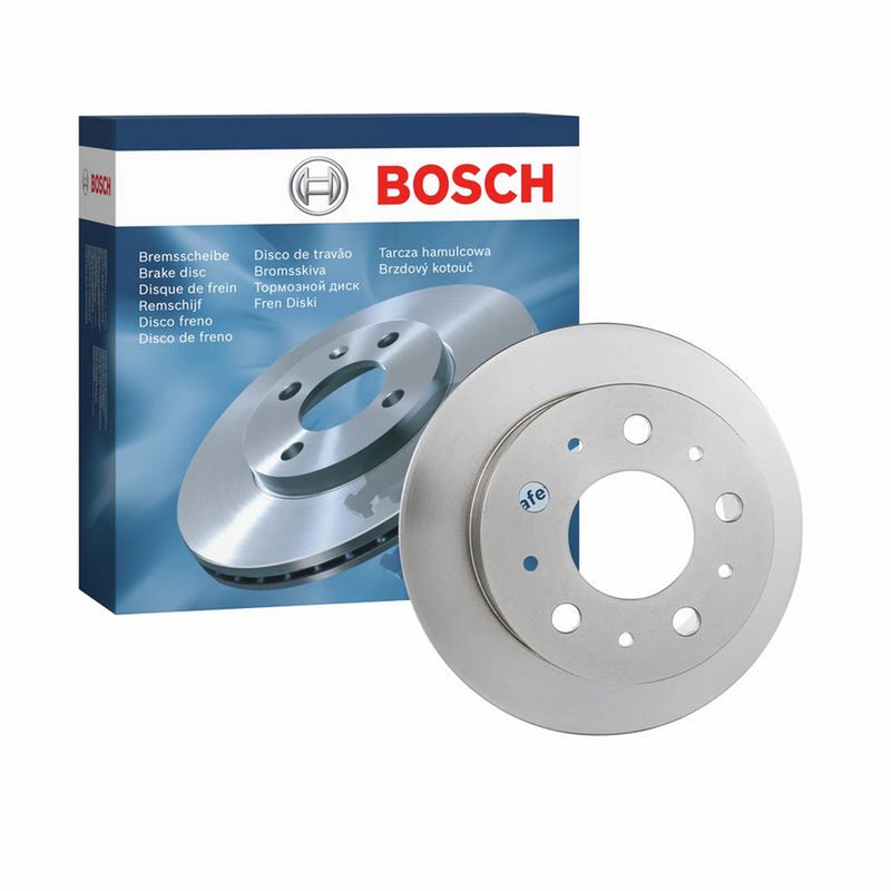 Bosch 2 x Solid Rear Brake Discs 0986479316-x2