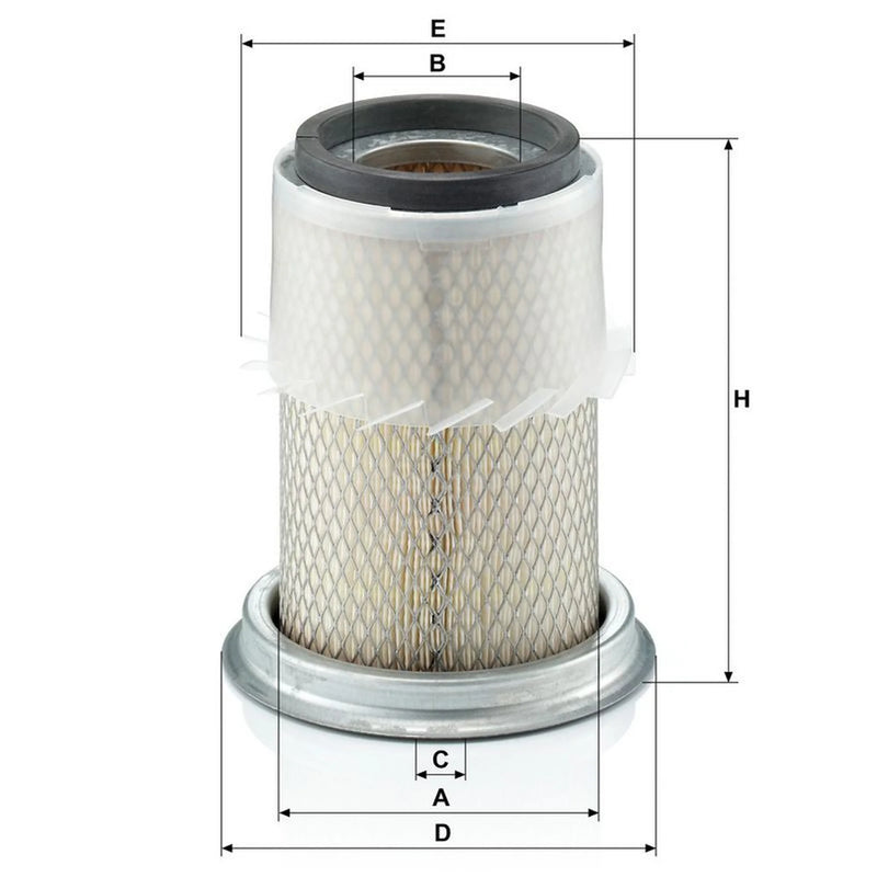 MANN-FILTER Engine Air Filter C 14 123