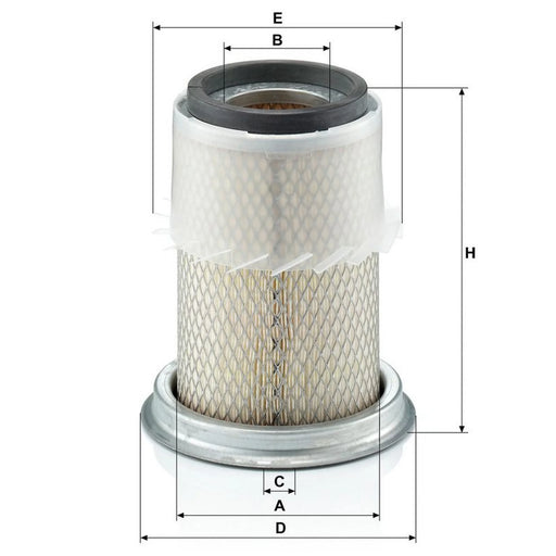 MANN-FILTER Engine Air Filter C 14 123