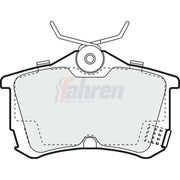 Fahren Rear Brake Pad Set FBP3041