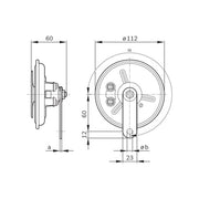 Bosch Car Horn Signal Unit 0 986 320 314
