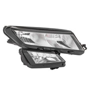 Hella Headlight Headlamp W5W Right 1EF 012 669-101