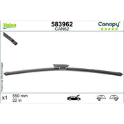 Valeo Driver side Wiper Blades 583962