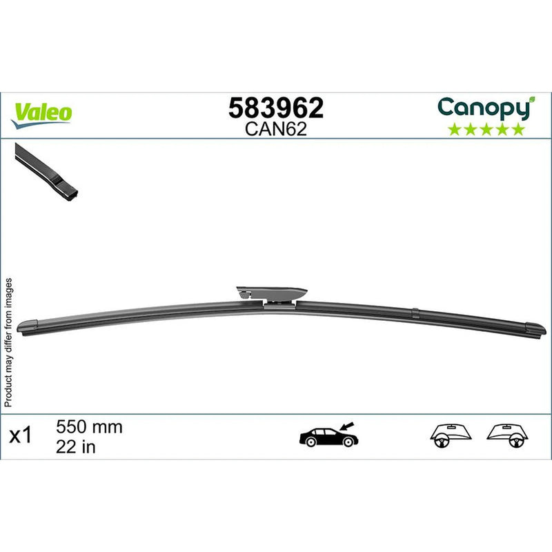 Valeo Driver side Wiper Blades 583962