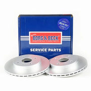 Borg & Beck 2 x Vented Front Brake Discs BBD4698-x2