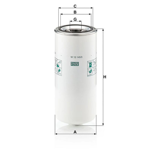 MANN-FILTER Automatic Transmission Hydraulic Filter W 13 145/3