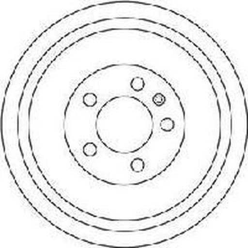 Abtex Brake Drum Assembly Rear BDM982