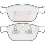 Apec Front Brake Pad Set PAD1719B