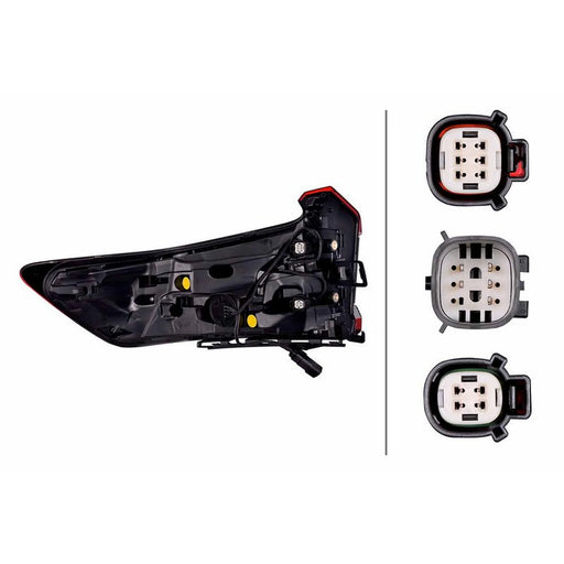 Hella Tail Light / Lamp LED Right 2SK 015 561-121