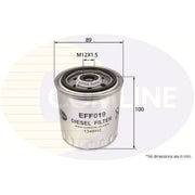 Comline Fuel Filter Element EFF019