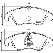 Mintex Front Brake Pad Set MDB3846