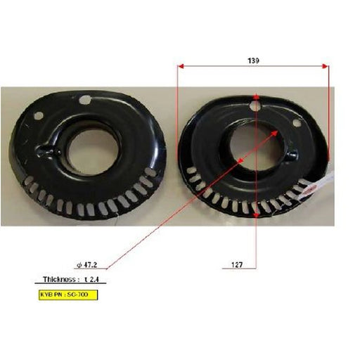 KYB Front Supension Coil Spring Seat SG-700