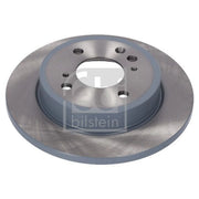 Febi 2 x Solid Rear Brake Discs 188758-x2