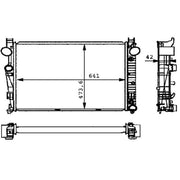 Mahle Engine Radiator CR 226 000P