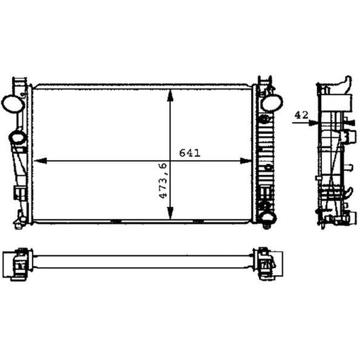 Mahle Engine Radiator CR 226 000P