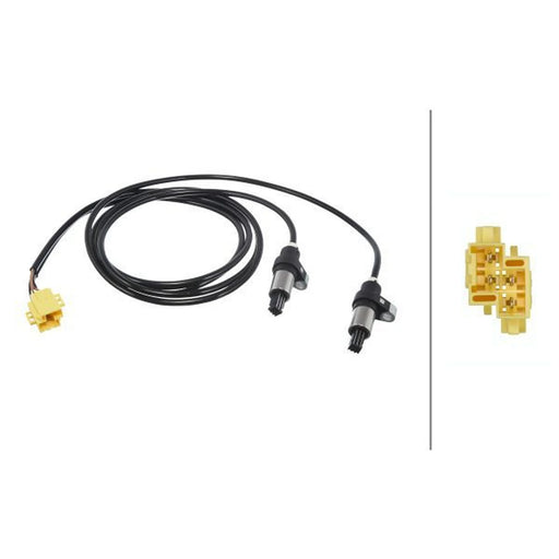 Hella ABS Wheel Speed Sensor Rear 6PU 010 039-371