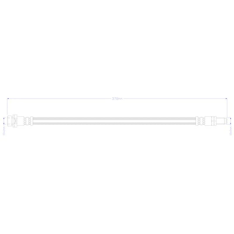 Abtex Brake Hydraulic Hose Line outer ABH1628