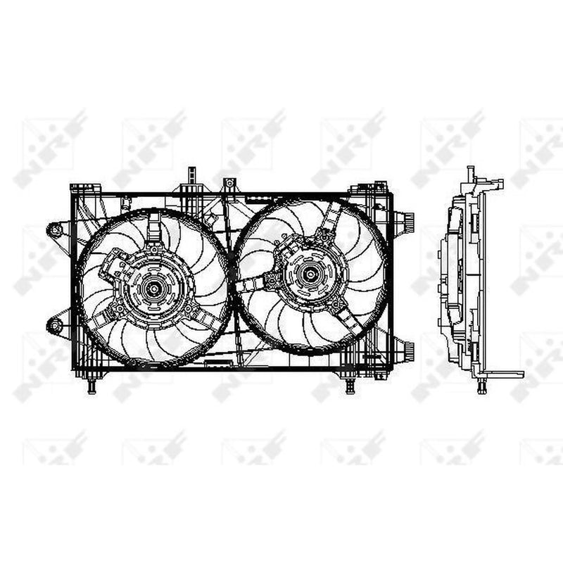 NRF Engine Cooling Fan 47802