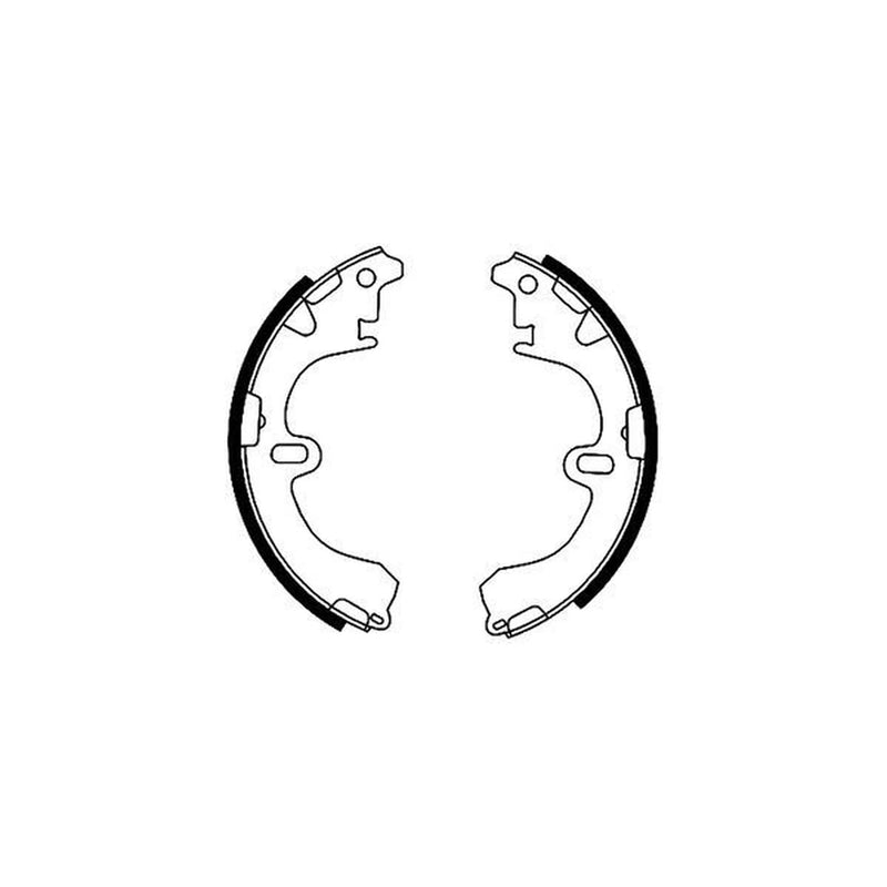 Textar Brake Shoe Set Axle Kit 91043200