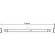 NAPA Brake Hydraulic Hose Line Front NBH1380