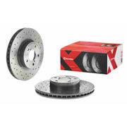 Brembo 2 x Perforated/Vented Front Brake Discs 09.5674.2X-x2