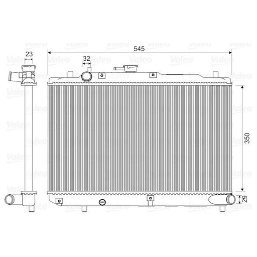 Valeo Engine Radiator 731036