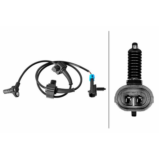 Hella ABS Wheel Speed Sensor Rear 6PU 358 218-531