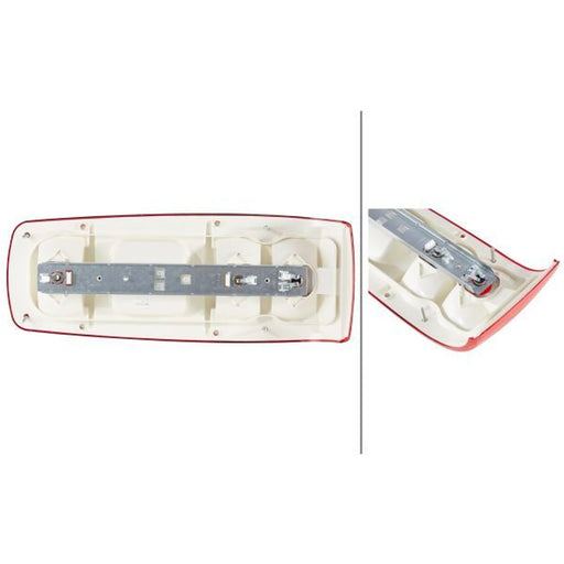 Hella Tail Light / Lamp PY21W Left 2VA 007 502-011