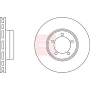 Apec 2 x Vented Front Brake Discs DSK2061-x2
