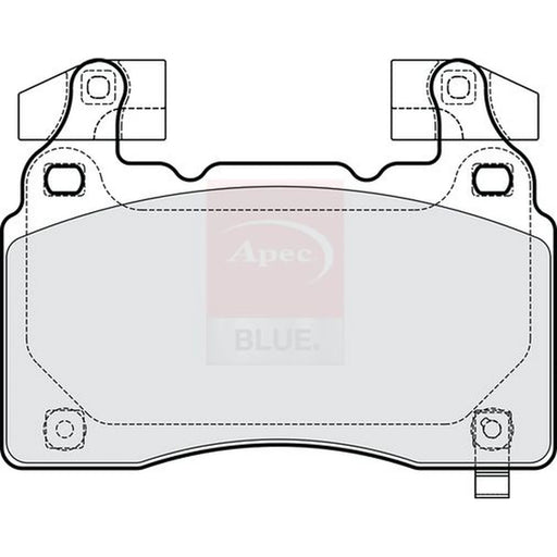 Apec Front Brake Pad Set PD4308