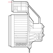 Denso Heater Blower Fan DEA23020