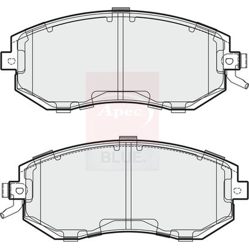 Apec Front Brake Pad Set PD3571