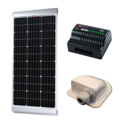 85W Solar Energy Kit with Sun Control MPPT + Gland for Caravans and Motorhomes - Nova - Van Life Living