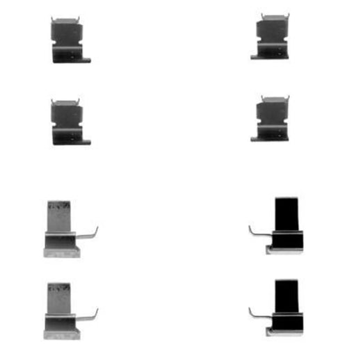 Textar Brake Pad Accessory Fitting Kit Rear 82053000
